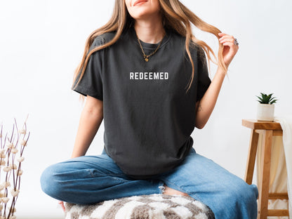 Redeemed Comfort Colors Unisex Tee - Seek and Share Designs
