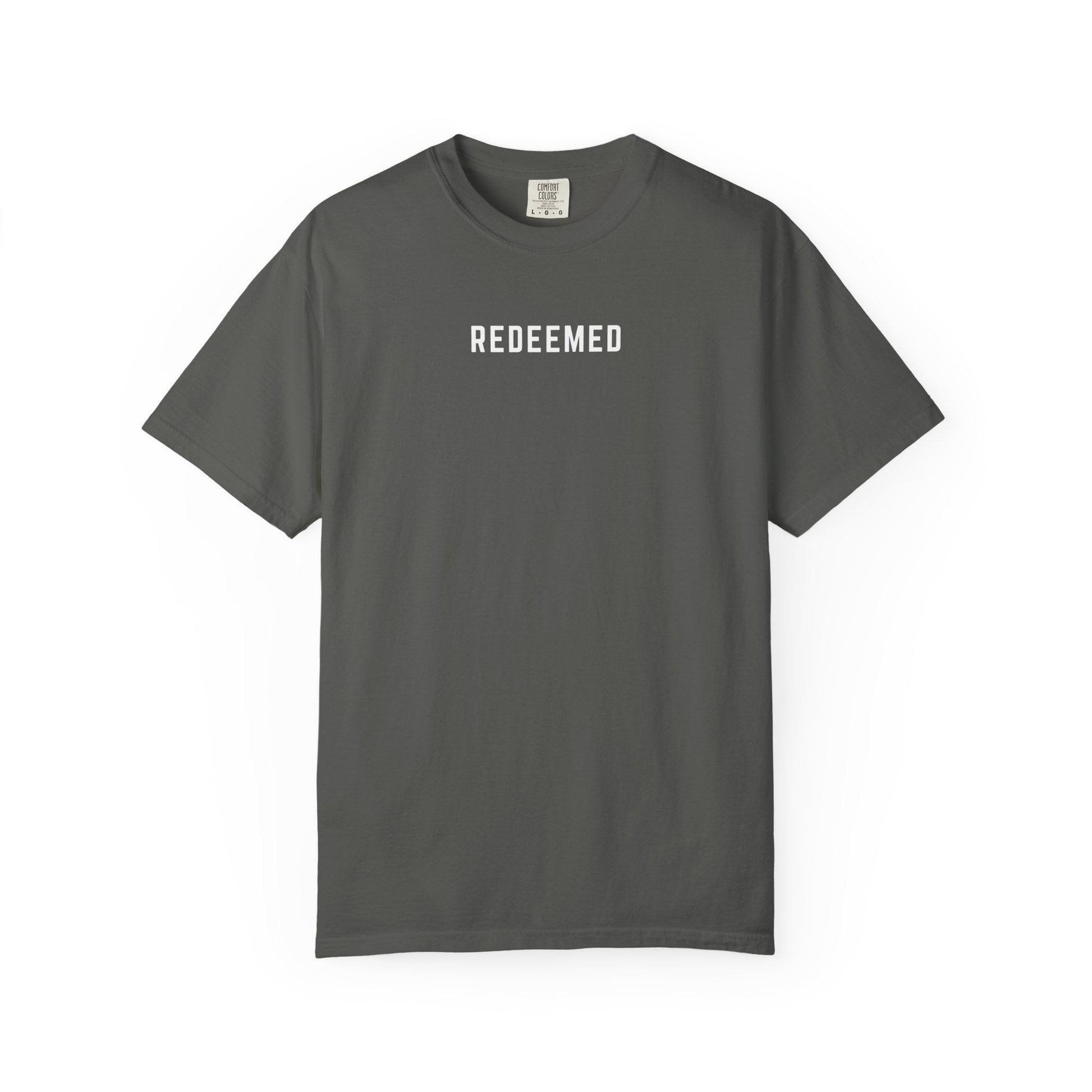 Redeemed Comfort Colors Unisex Tee - Seek and Share Designs