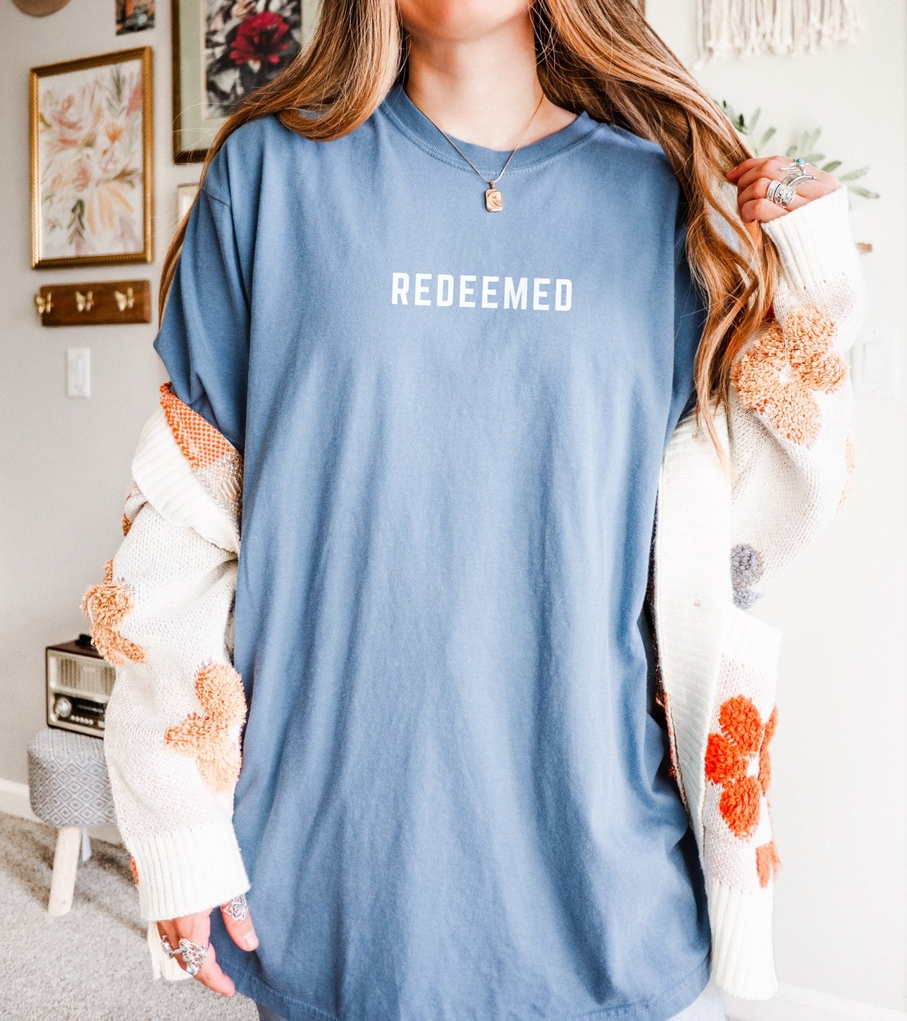 Redeemed Comfort Colors Unisex Tee - Seek and Share Designs