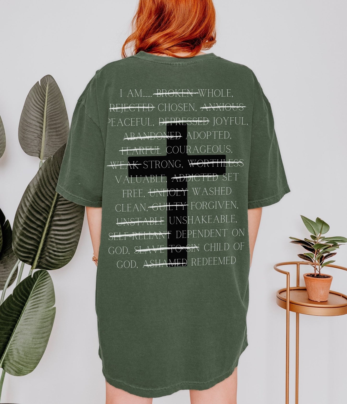 Redeemed Comfort Colors Unisex Tee - Seek and Share Designs