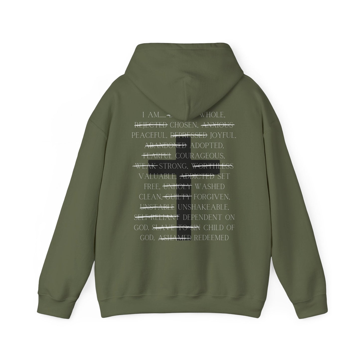 Redeemed Unisex Hoodie - Seek and Share Designs