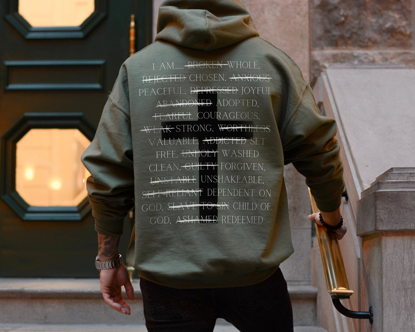 Redeemed Unisex Hoodie - Seek and Share Designs