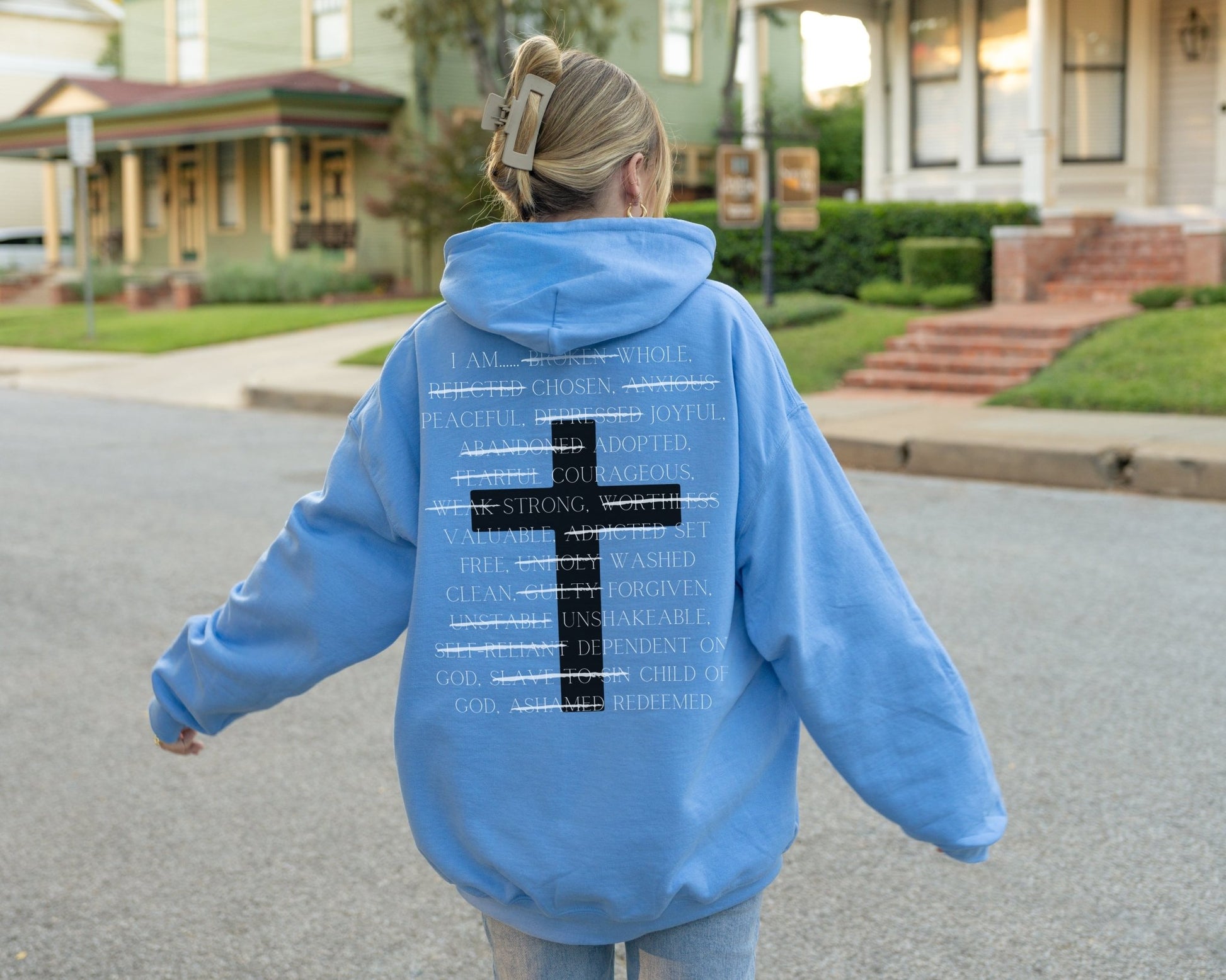 Redeemed Unisex Hoodie - Seek and Share Designs