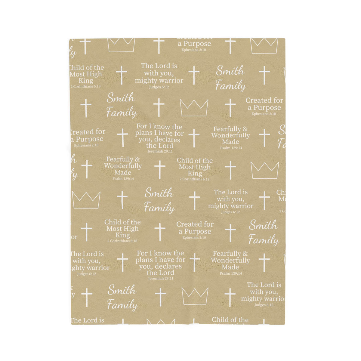 Personalized Christian Baby Blanket