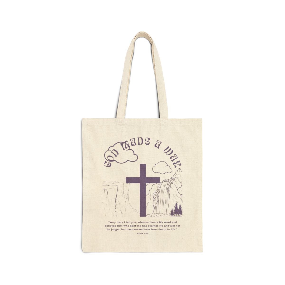 "The Bold One" Christian Gift Set - Includes No One is Too Far Gone Tee and God Made A Way Tote Bag - Seek and Share Designs