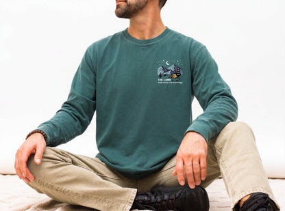 The Lord is My Light Long Sleeve Unisex Tee - Seek and Share Designs