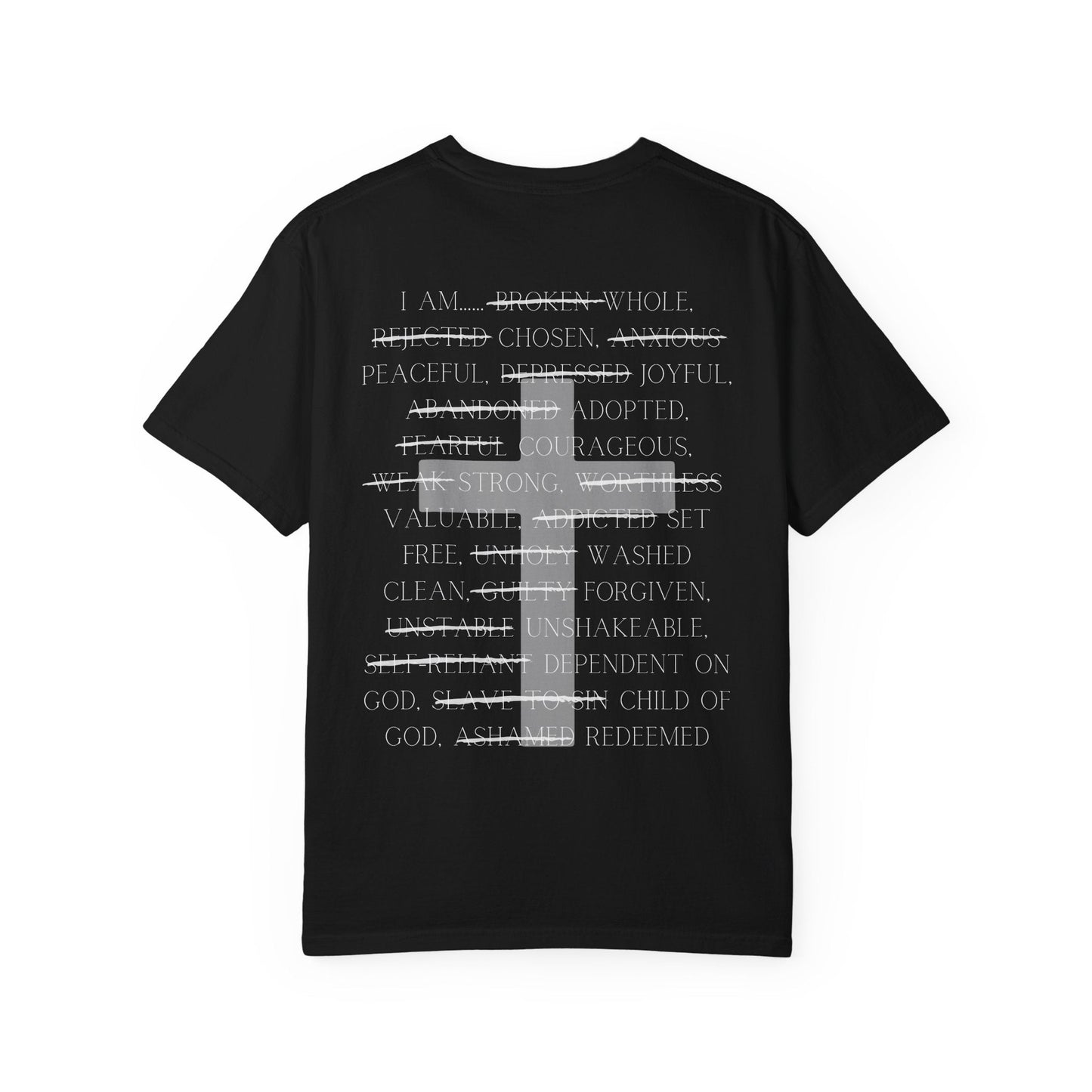 "The Set Free One" Christian Gift Set - Includes Redeemed Tee and Where the Spirit of the Lord is there is Freedom Tote Bag - Seek and Share Designs