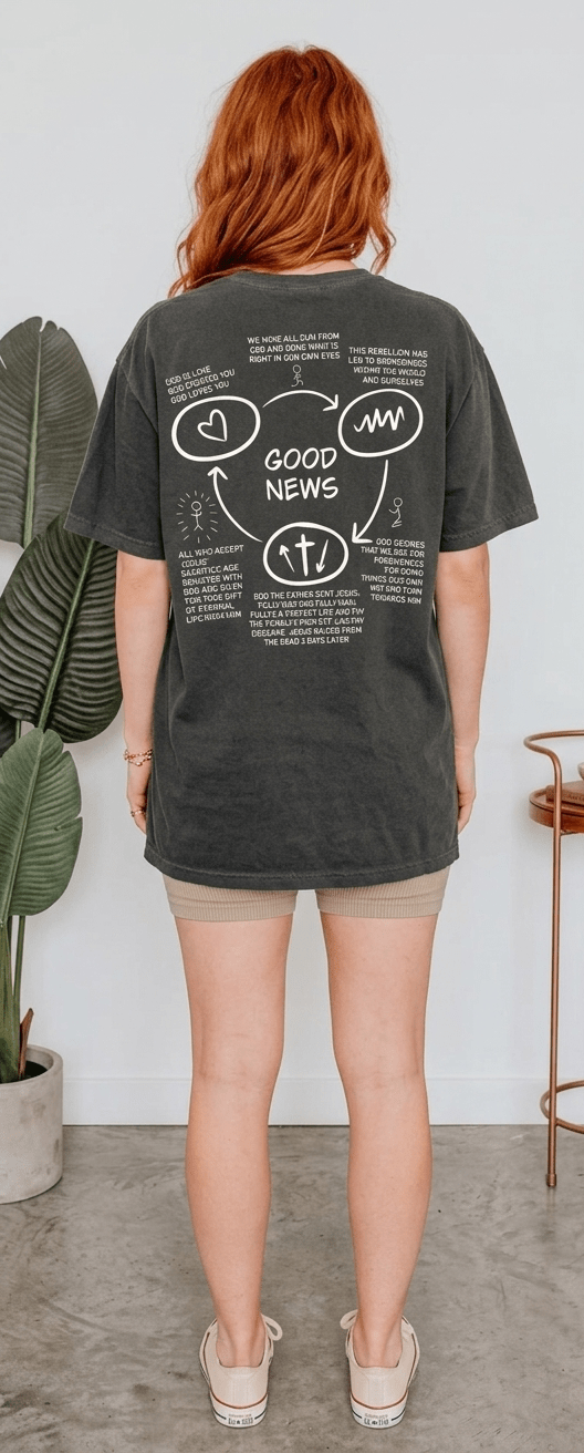 Three Circles Full Gospel Shirt - Seek and Share Designs