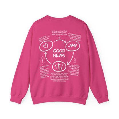 Three Circles Gospel Unisex Adult Sweatshirt - Seek and Share Designs