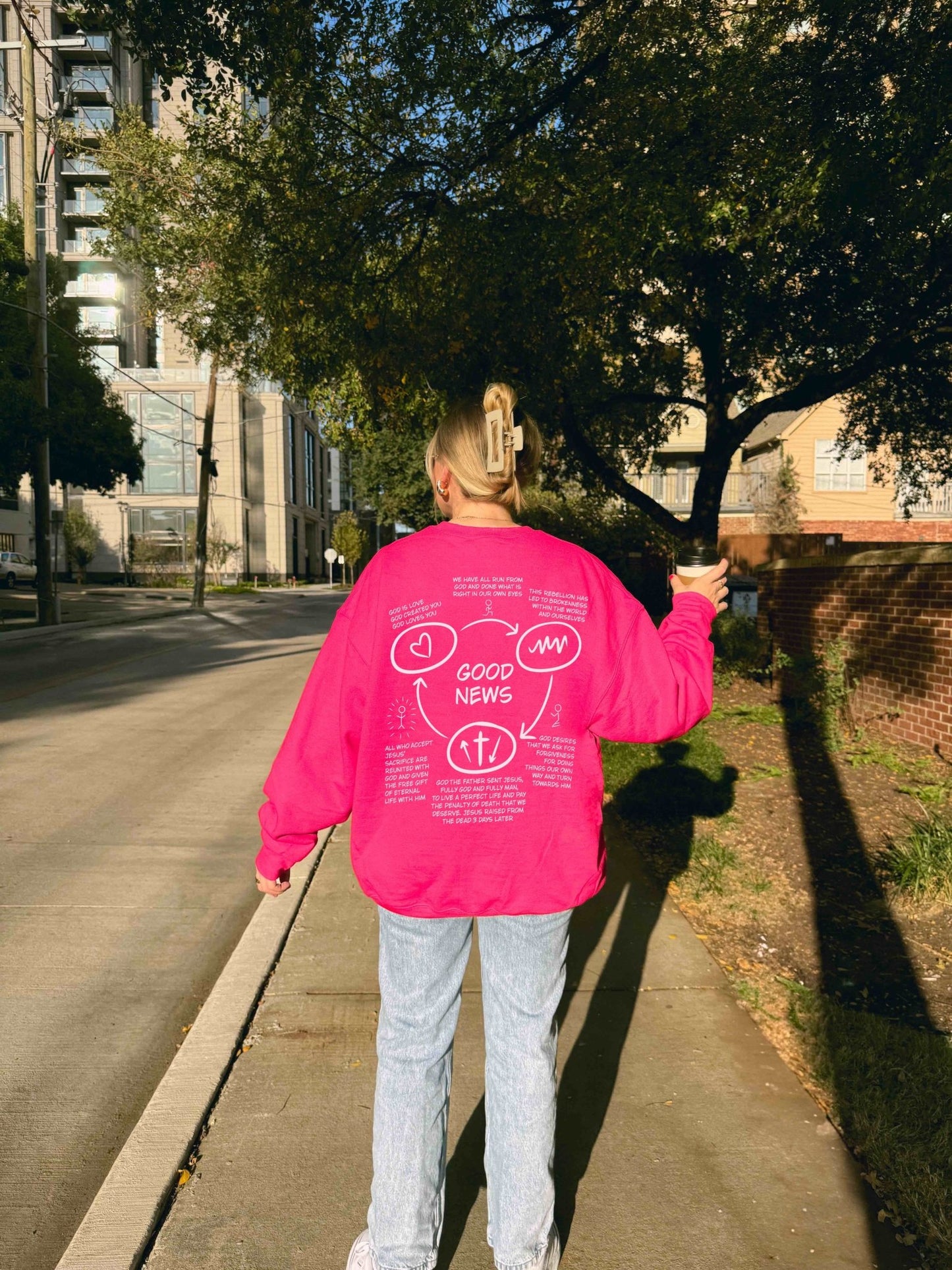 Three Circles Gospel Unisex Adult Sweatshirt - Seek and Share Designs