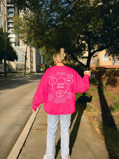 Three Circles Gospel Unisex Adult Sweatshirt - Seek and Share Designs