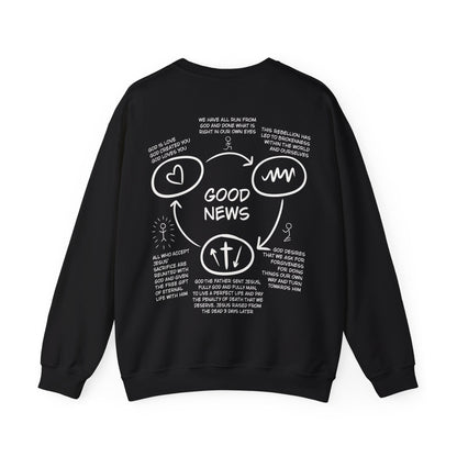 Three Circles Gospel Unisex Adult Sweatshirt - Seek and Share Designs