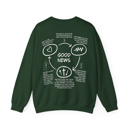 Three Circles Gospel Unisex Adult Sweatshirt - Seek and Share Designs