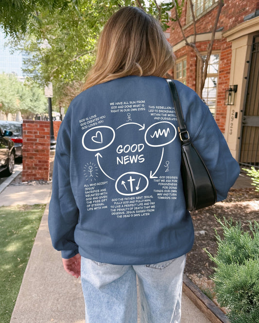 Three Circles Unisex Sweatshirt - Seek and Share Designs