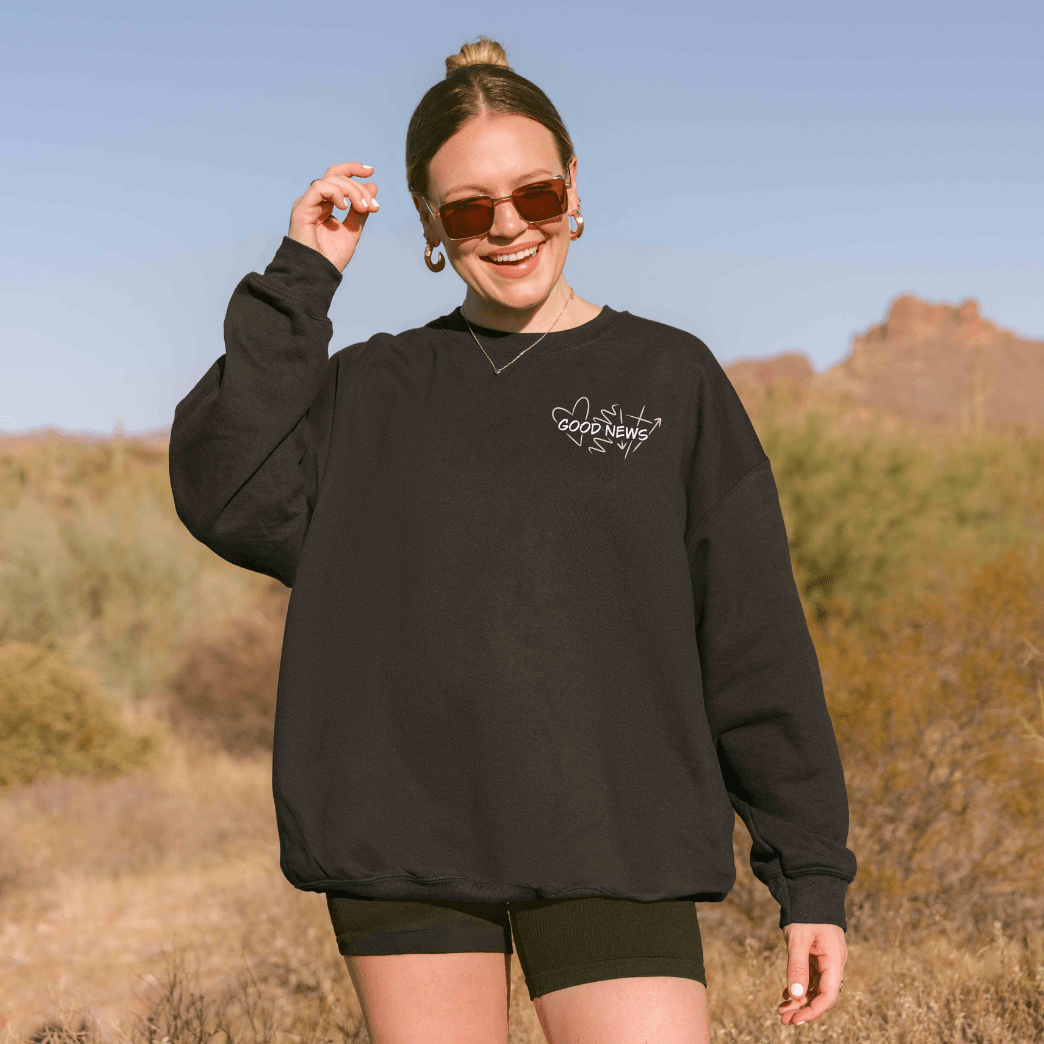 Three Circles Unisex Sweatshirt - Seek and Share Designs