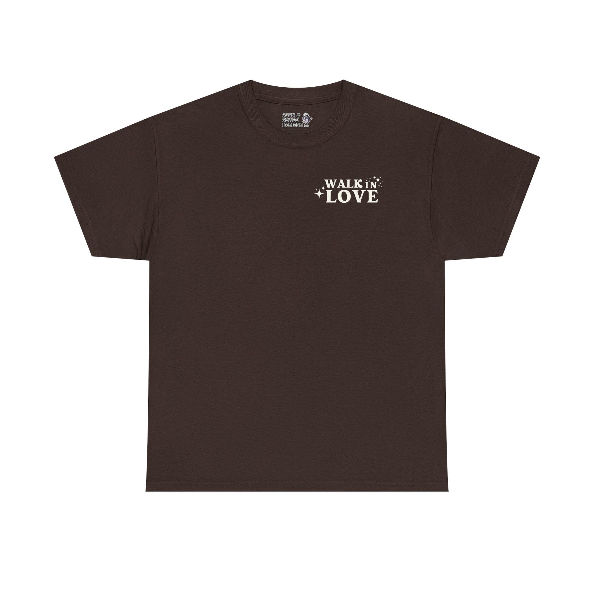 Walk in Love Adult Unisex Tee - Seek and Share Designs