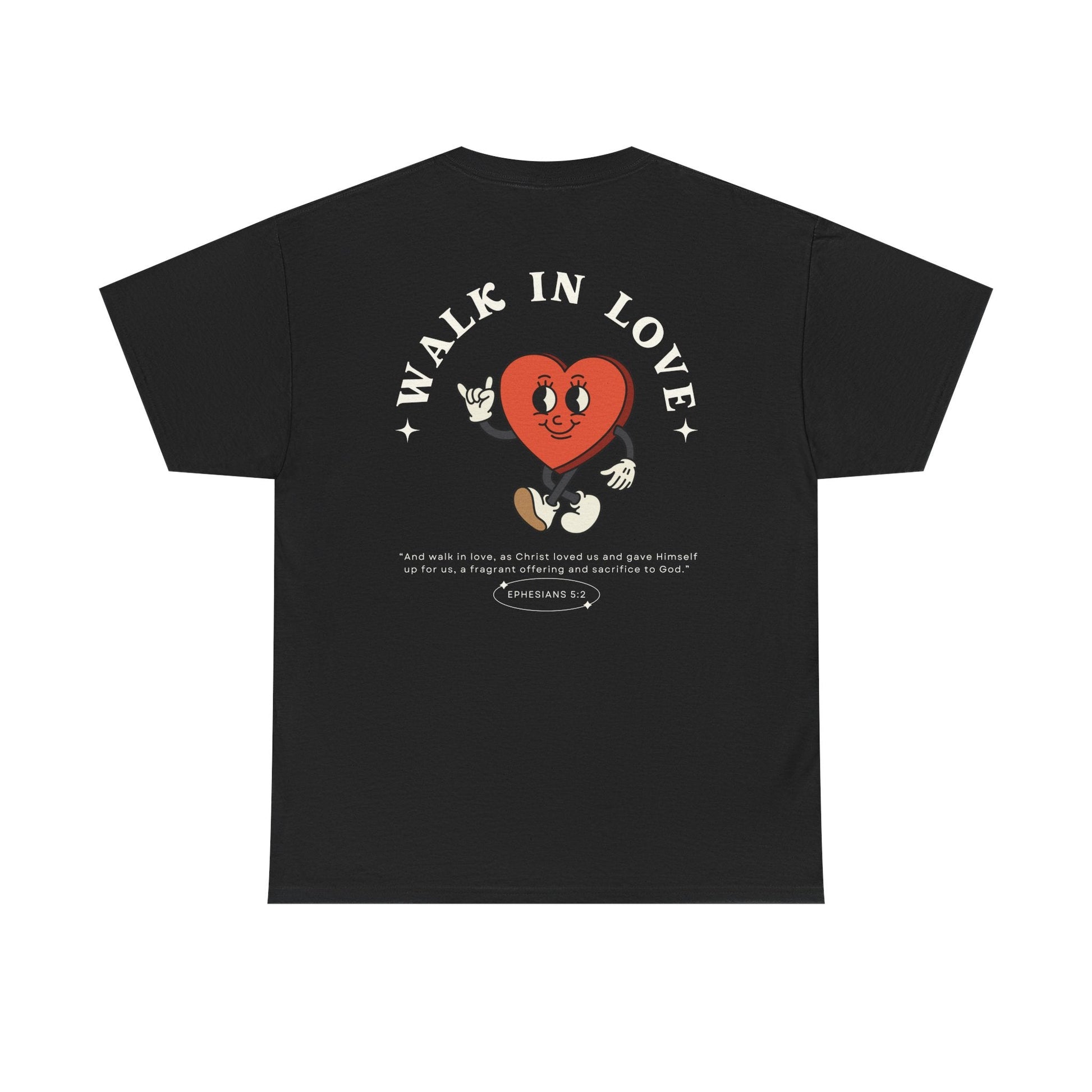 Walk in Love Adult Unisex Tee - Seek and Share Designs