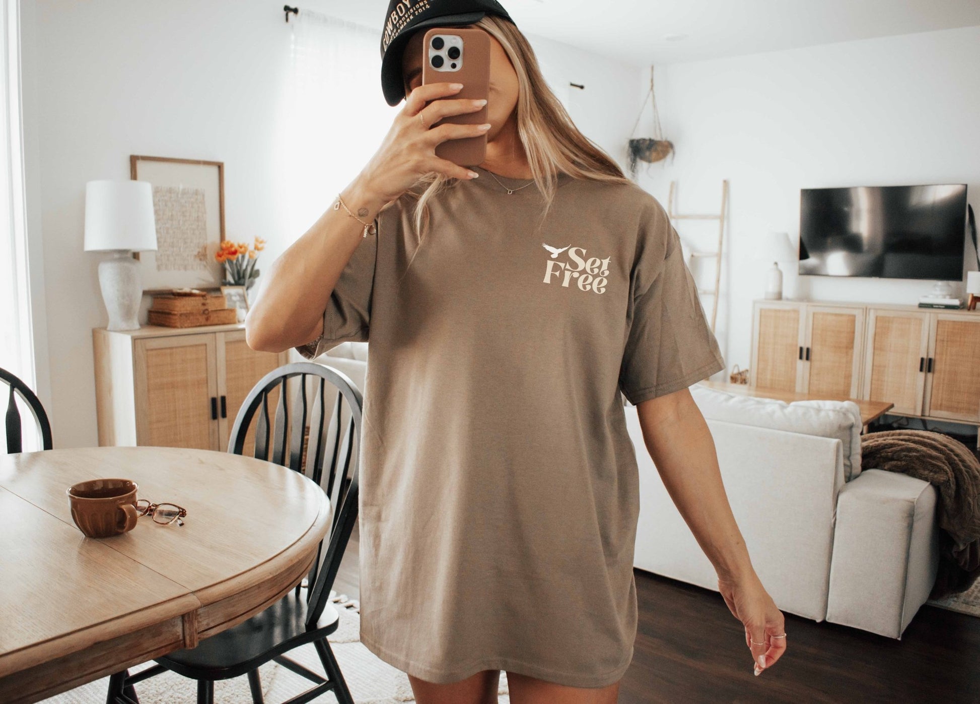 Where the Spirit of the Lord is there is Freedom Adult Unisex Tee - Seek and Share Designs